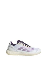 Adidas - Buty Defiant Speed 2 Tennis. Kolor: fioletowy, różowy, biały, wielokolorowy. Materiał: materiał. Sport: tenis