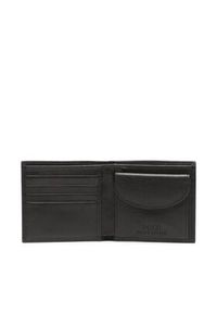 Polo Ralph Lauren Portfel męski 405914235002 Czarny. Kolor: czarny. Materiał: skóra