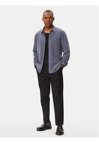 Calvin Klein Koszula Ls Drapey LV04LF113G Fioletowy Regular Fit. Kolor: fioletowy #4