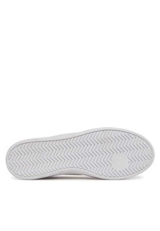 Pollini Sneakersy SA15192G1MXA113A Biały. Kolor: biały. Materiał: skóra