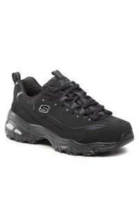skechers - Skechers Sneakersy Biggest Fan 11930/BBK Czarny. Kolor: czarny. Materiał: skóra #4
