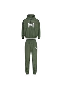 TAPOUT - Kurtka wodoodporna Tapout Terraza. Kolor: wielokolorowy, biały, zielony. Materiał: dresówka. Sport: fitness #1