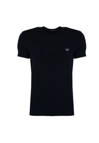 Emporio Armani T-shirt C-neck | 1119713 F511 | Mężczyzna | Granatowy. Kolor: niebieski. Materiał: elastan. Styl: elegancki, klasyczny