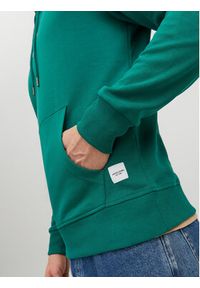 Jack & Jones - Jack&Jones Bluza Basic 12182537 Zielony Regular Fit. Kolor: zielony. Materiał: bawełna, syntetyk #5