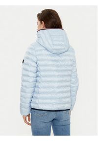 TOMMY HILFIGER - Tommy Hilfiger Kurtka przejściowa WW0WW45317 Błękitny Regular Fit. Kolor: niebieski. Materiał: syntetyk #8