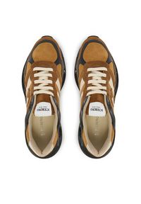 Iceberg Sneakersy IU180802 Żółty. Kolor: brązowy. Materiał: skóra #4
