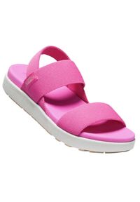 keen - Sandały turystyczne damskie Keen Elle Backstrap. Kolor: różowy. Sezon: lato