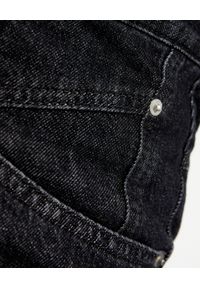 ISABEL MARANT - Czarne jeansy Slim fit. Kolor: czarny