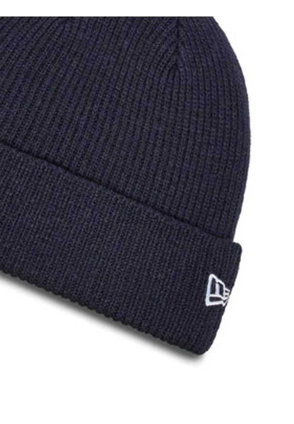New Era Czapka Wool Cuff Knit Beanie 60424813 Granatowy. Kolor: niebieski. Materiał: materiał, akryl