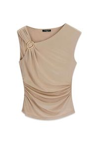 Marciano Guess Top 181915 Brązowy Classic Fit. Kolor: brązowy #5