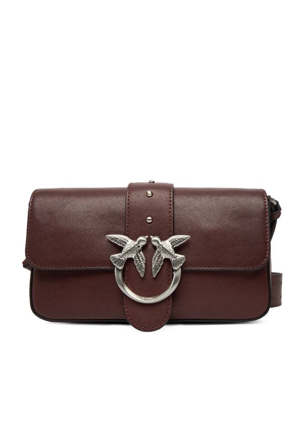 Pinko - Torebka PINKO. Kolor: brązowy