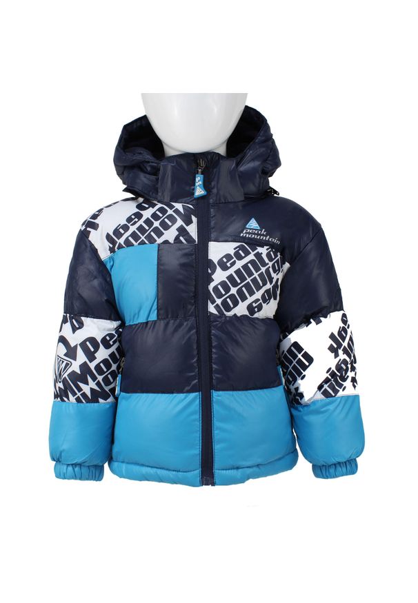 PEAK MOUNTAIN - Kurtka narciarska dla dzieci Peak Mountain Eleo. Kolor: niebieski. Sezon: zima. Sport: narciarstwo