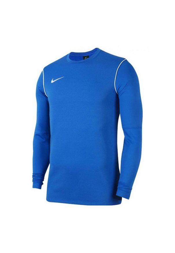 Nike - Męska Bluza Park 20 Z Okrągłym Dekoltem. Kolor: niebieski