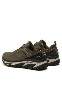 skechers - Skechers Trekkingi Recon 237333/OLBK Khaki. Kolor: brązowy. Materiał: skóra. Sport: turystyka piesza #2