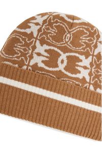 Pinko - PINKO Czapka Bulgaria 105991 A2YO Brązowy. Kolor: brązowy. Materiał: materiał, wiskoza #3