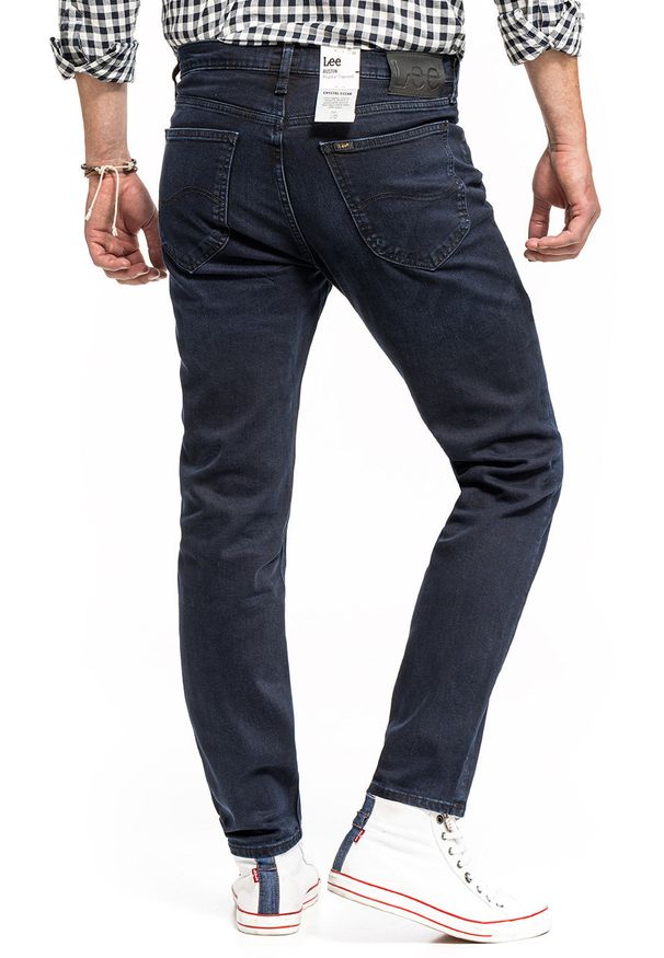 Lee - LEE AUSTIN MĘSKIE SPODNIE JEANSOWE JEANSY DARK PORTER L733QCKN 112119966