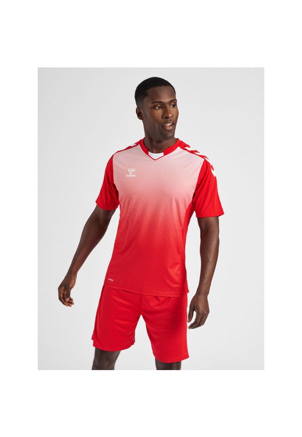 Jersey Hummel hmlcore xk sublimation. Kolor: czerwony, różowy, wielokolorowy. Materiał: jersey. Sezon: lato. Sport: fitness