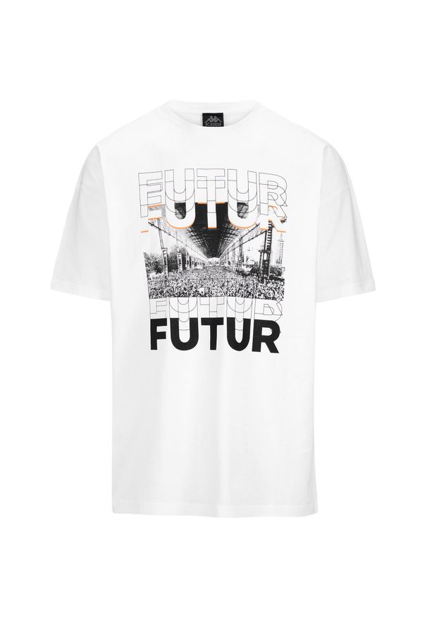 Koszulka Kappa Authentic Main Future Festival. Kolor: biały. Sport: fitness