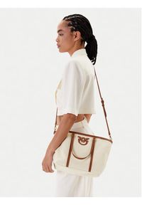 Pinko - PINKO Torebka Miranda Shopper Classic PE 25 PLTT 104714 A2G2 Beżowy. Kolor: beżowy #4