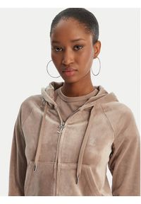 Juicy Couture Bluza Madison JCWAS126326 Beżowy Slim Fit. Kolor: beżowy. Materiał: syntetyk #2