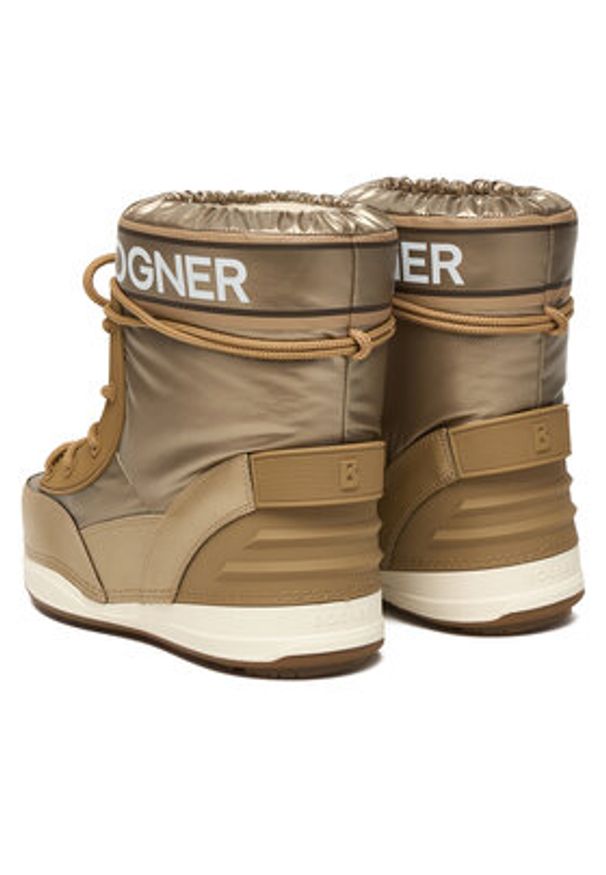 Bogner Śniegowce La Plagne 14 A 32547014 Beżowy. Kolor: beżowy. Materiał: skóra