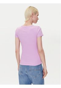 Hugo - HUGO T-Shirt Easy 50523924 Różowy Slim Fit. Kolor: różowy. Materiał: bawełna