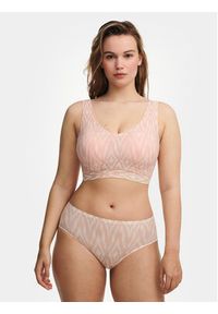 Chantelle Biustonosz top Soft Stretch C11D10 Różowy. Kolor: różowy. Materiał: syntetyk #5