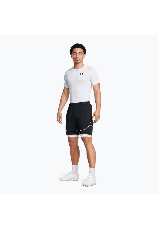 Spodenki piłkarskie męskie Under Armour Challenger Pro Train. Kolor: czarny. Sport: piłka nożna