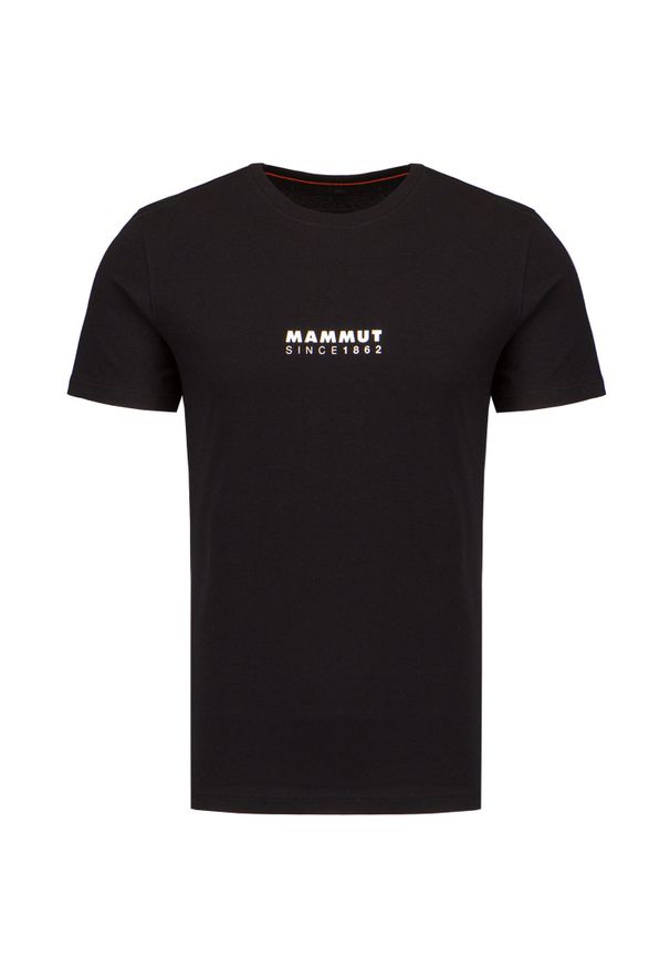 Mammut - T-shirt MAMMUT MAMMUT LOGO. Okazja: na co dzień. Materiał: bawełna. Wzór: ze splotem, nadruk, napisy. Styl: casual