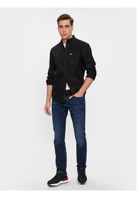 Tommy Jeans Koszula Tjm Reg Oxford Shirt DM0DM18335 Czarny Regular Fit. Kolor: czarny. Materiał: bawełna