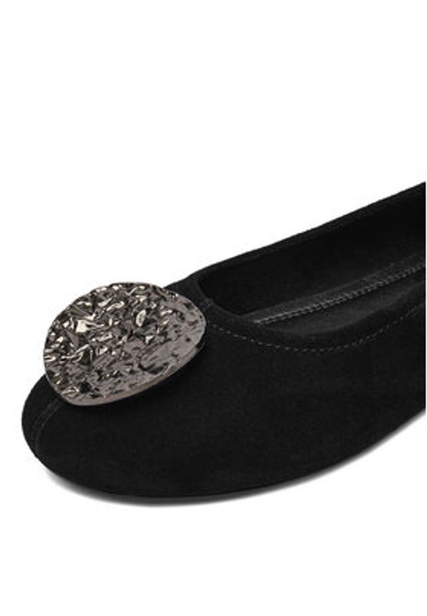 MEXX Baleriny EO-90183-1 Czarny. Kolor: czarny. Materiał: zamsz, skóra