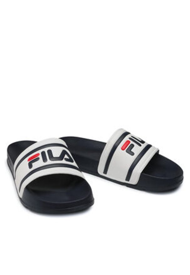 Fila Klapki Morro Bay Slipper 2.0 1010930.92E Biały. Kolor: biały
