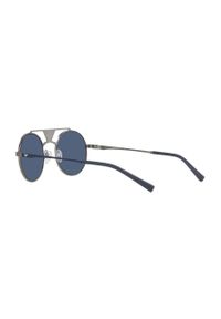 Emporio Armani Okulary przeciwsłoneczne. Kształt: okrągłe. Kolor: niebieski #2