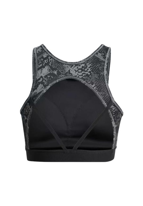 Top damski Adidas W LS biustonosz sportowy. Kolor: szary