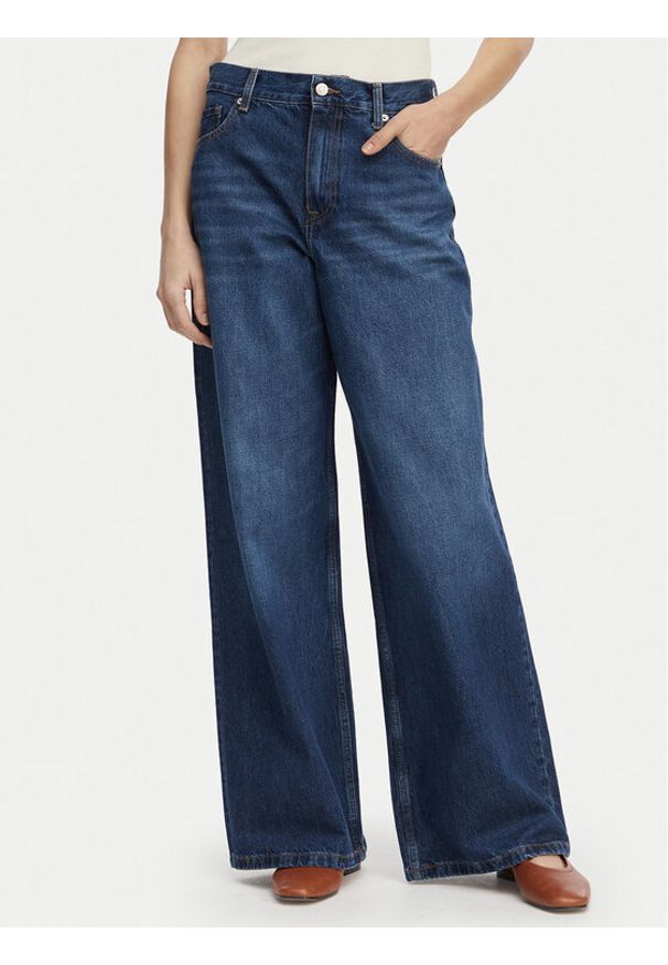 TOMMY HILFIGER - Tommy Hilfiger Jeansy WW0WW48567 Niebieski Loose Fit. Kolor: niebieski