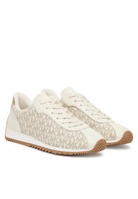 MICHAEL Michael Kors Sneakersy Rhodes 43T5RHFS3L Beżowy. Kolor: beżowy. Materiał: skóra #3