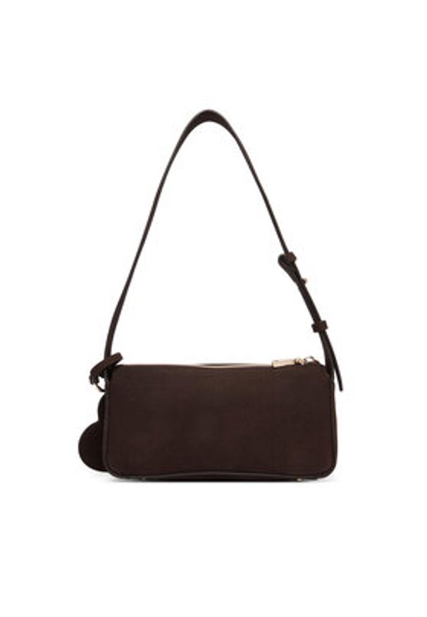 Guess Torebka Isobel Mini 00003059 27682 Brązowy. Kolor: brązowy. Materiał: skórzane