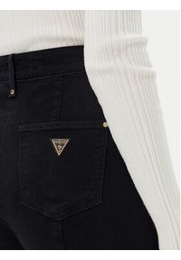 Guess Jeansy W5RA0P D4PZ1 Czarny Skinny Fit. Kolor: czarny