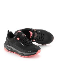 ALPINE PRO - Niskie buty terenowe wodoodporne damskie Alpine Pro Qede 2. Kolor: wielokolorowy, czarny, czerwony. Styl: sportowy #1