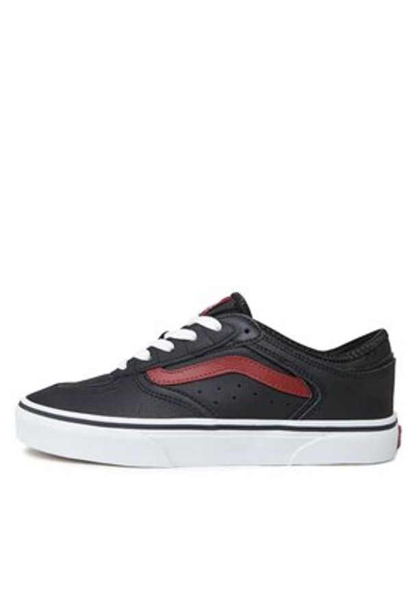 Vans Tenisówki Jn Rowley Classic VN000E525R31 Czarny. Kolor: czarny. Materiał: skóra