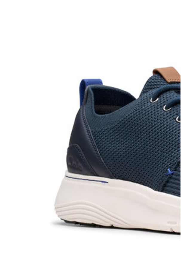 Clarks Sneakersy Motion Trek MX 26181984 Granatowy. Kolor: niebieski. Materiał: materiał