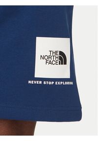 The North Face Szorty sportowe Nse Box NF0A8C1J Niebieski Regular Fit. Kolor: niebieski. Materiał: bawełna. Styl: sportowy #4