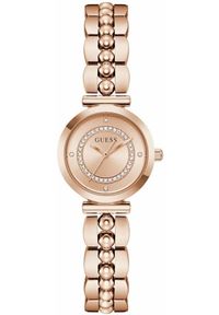 Zegarek damski Guess GW0994L4 CYRKONIE różowe złoto. Kolor: różowy, złoty, wielokolorowy #1