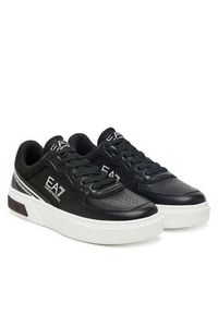 EA7 Emporio Armani Sneakersy 7X000338 AF18614 MC001 Czarny. Kolor: czarny. Materiał: skóra #4