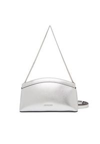 MICHAEL Michael Kors Torebka 30S6S13C5M Srebrny. Kolor: srebrny. Materiał: skórzane #6