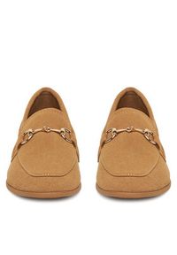Jenny - JENNY Loafersy HY60163-9 Brązowy. Kolor: brązowy. Materiał: materiał #3