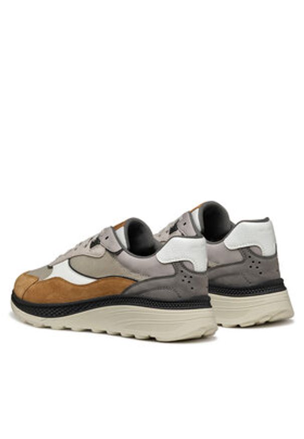 Geox Sneakersy U Spherica Actif X1 U55HUA 01422 C5ZS6 Brązowy. Kolor: brązowy. Materiał: materiał