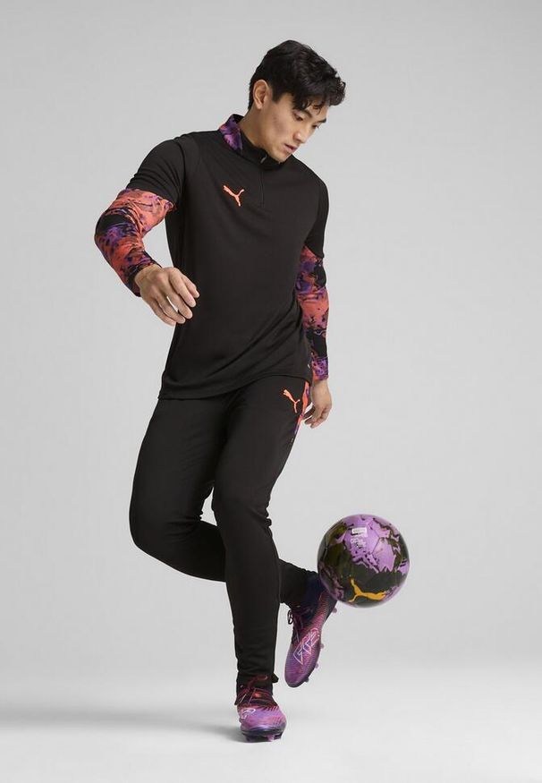 Puma - Męskie spodnie piłkarskie IndividualCUP PUMA Black. Kolor: czarny. Sport: piłka nożna