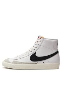 Nike Sneakersy Blazer Mid '77 Vntg BQ6806 100 Biały. Kolor: biały. Materiał: skóra #6