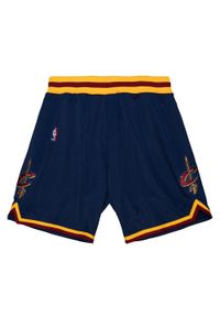 Mitchell & Ness - Autentyczne Szorty Cleveland Cavaliers Alternate 2011/12. Kolor: niebieski. Sport: koszykówka #1